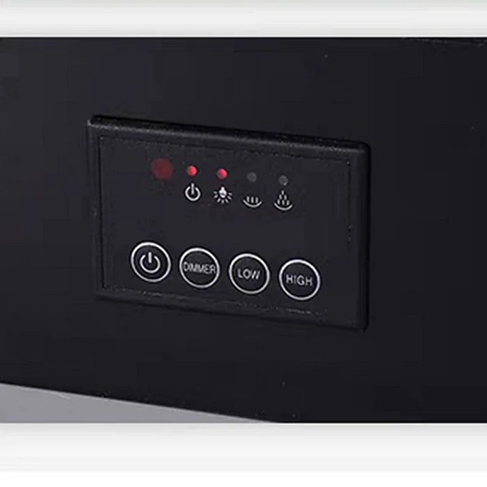 Beautiful Fireplace TV Table Luxury Side Cabinet Storage Cabinet Simulate Flames Modern Living Room Furniture