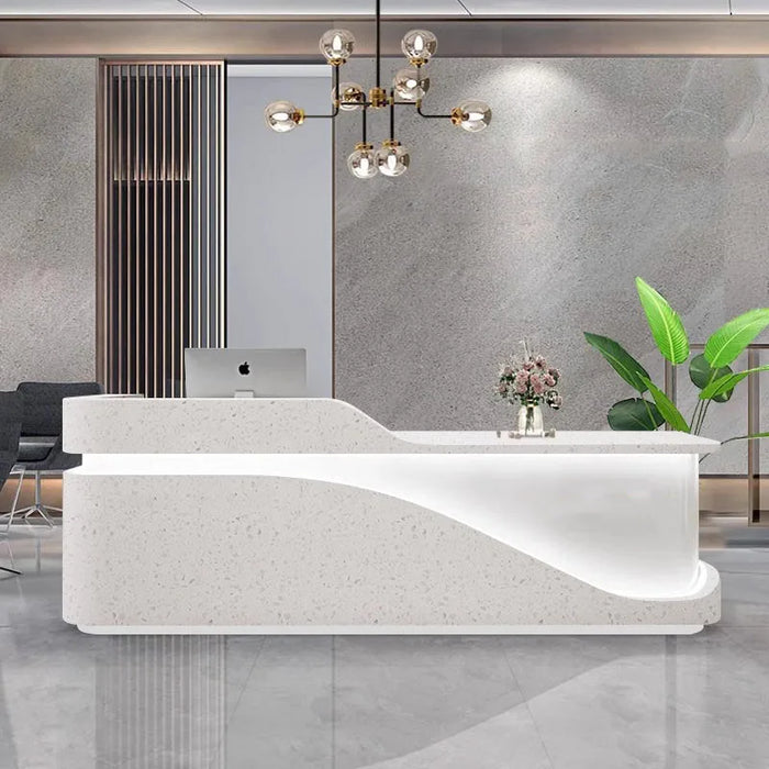 White Restaurant Tables Front Desk Lectern Pulpit Podium Stand Register Shop Counter Standing Office Pulpitos Bureau Furniture