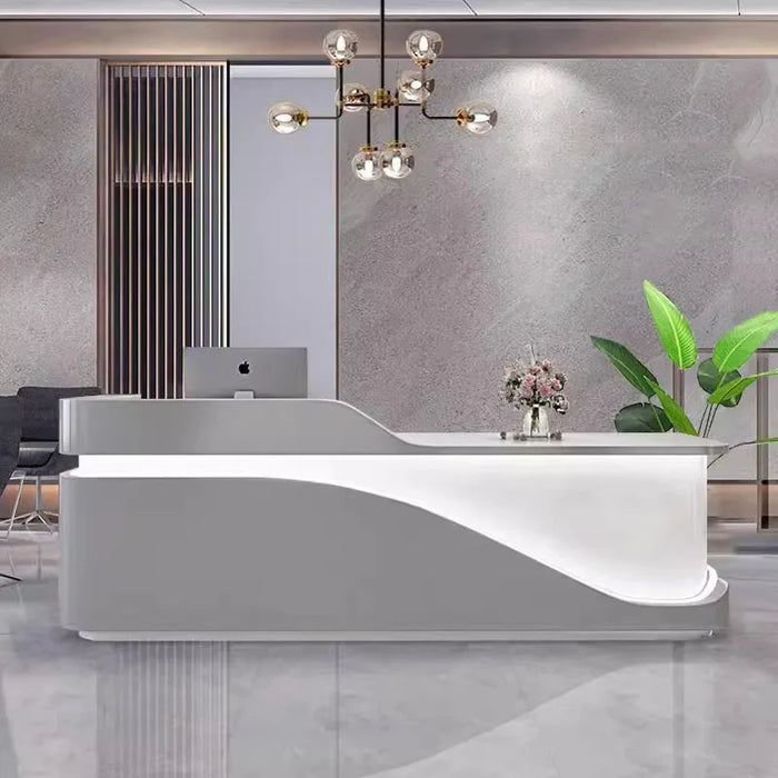 White Restaurant Tables Front Desk Lectern Pulpit Podium Stand Register Shop Counter Standing Office Pulpitos Bureau Furniture