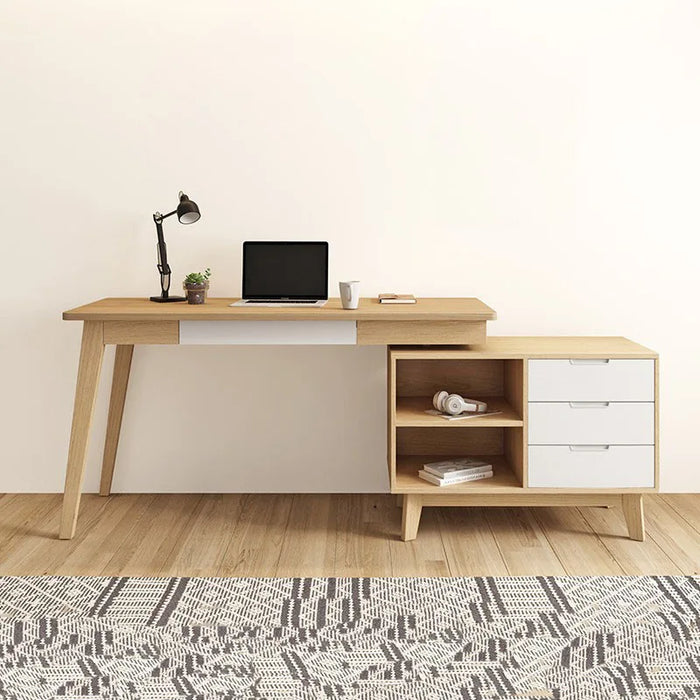 Setup Storage Office Desk Legs Adjustable Standing Executive Computer Desks Floor Writing Mesa De Computador Modern Furniture