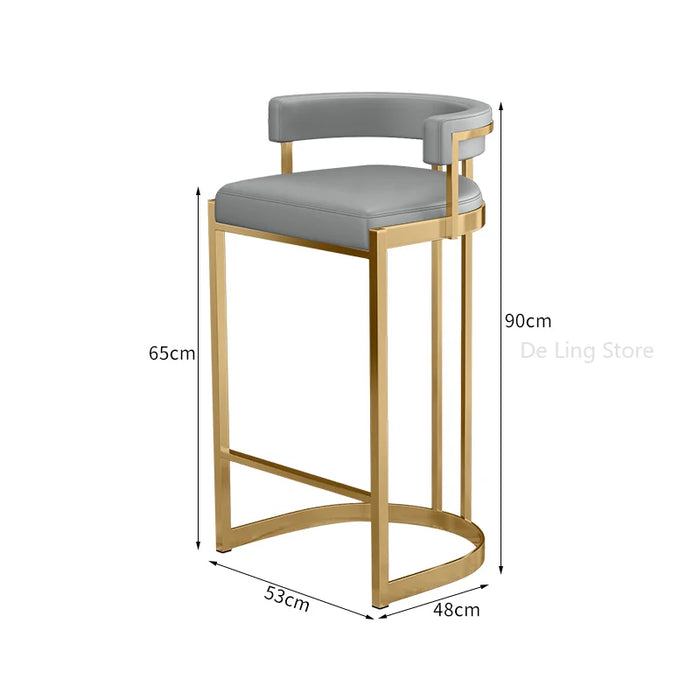 Bedroom Gaming Chair Dining Room Salon White Chair Luxury Floor Dinning Leather Muebles Para El Hogar Kitchen Furniture DC012