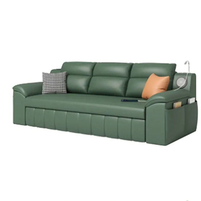 European Nordic Leather Sofa Relax Brown Girl Foam Lounge Floor Sofa Lazzy Modern Designer Salon Meuble Living Room Furniture