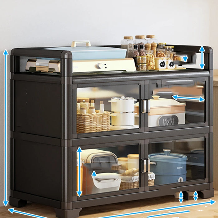 Kitchen Shelf Sideboard Storage Nordic Dish Apartment Chinese Console Sideboard Corner Mobile Cucina Living Room Furniture HDH