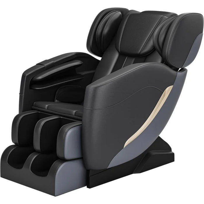 2024 Massage Chair, Full Body Zero Gravity Massage Chair with Foot Rollers, 8 Fixed Massage Roller, Heater, Bluetooth Speaker, B