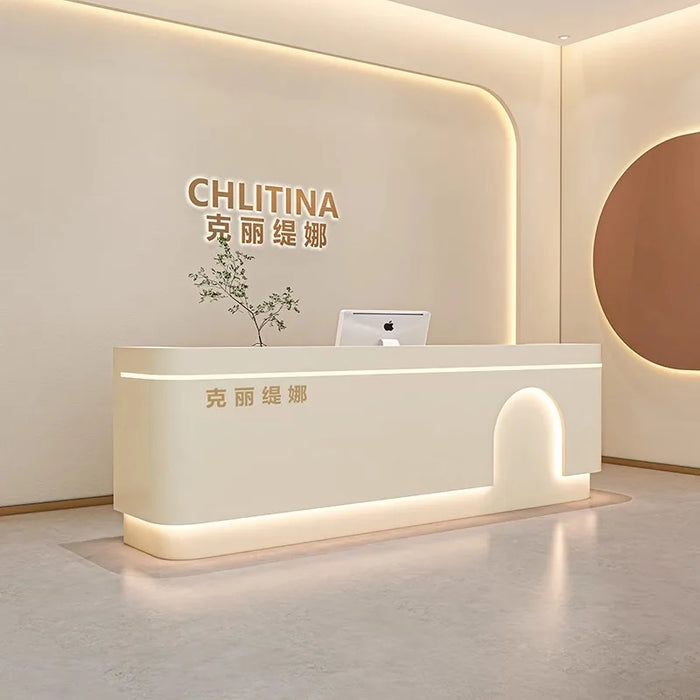 Console Reception Desk Front Lectern Small Counter Long Computer Vanity Reception Desks Executive Silla Escritorio Bar Furniture
