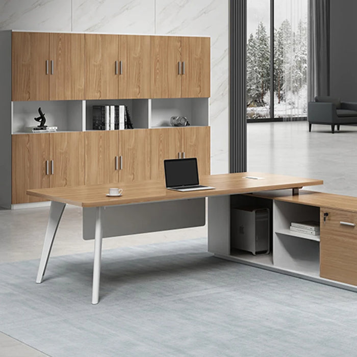 Reception Modern Office Desk Vanity Storage Conference Executive Office Desk Student Scrivania Con Cassetti Luxury Furniture
