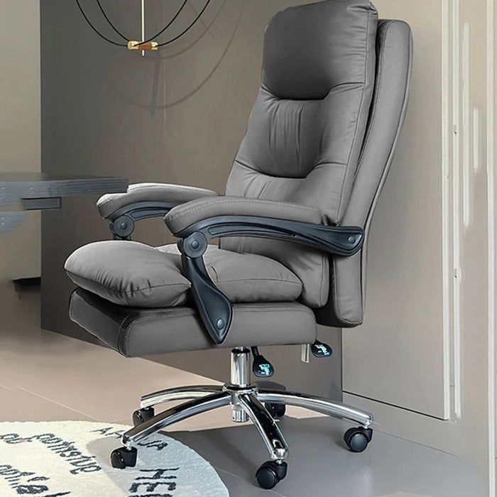 Comfortable sedentary home Ergonomic computer chair backrest reclined business boss study luxury furniture office sofa chair