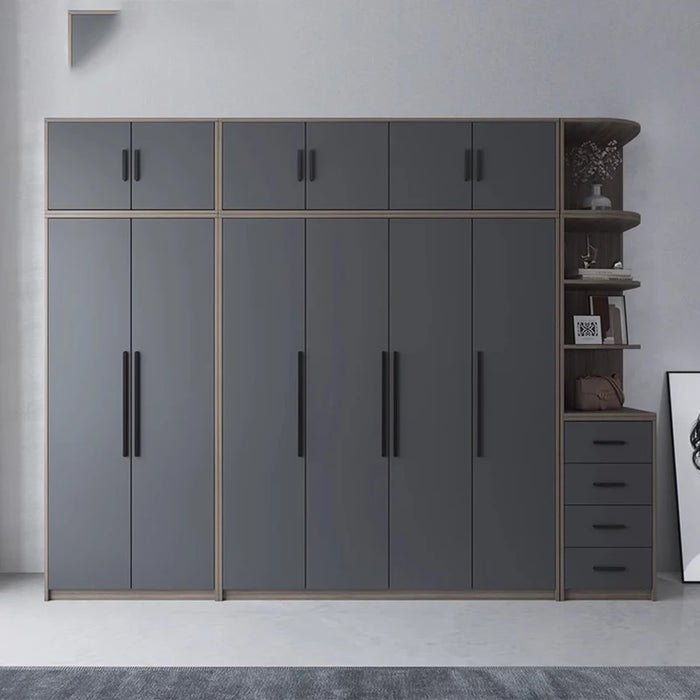 Modern Free Shipping Wardrobes Living Room Storage Organizer Tall Simple Cabinets Wooden Craft Armario De Ropa Hotel Furniture