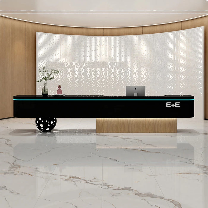 Modern Office Front Desk Beauty Salon Hotel Clinic Spa Reception Desk Supermarket Beauty Mostrador Recepcion Shop Furniture