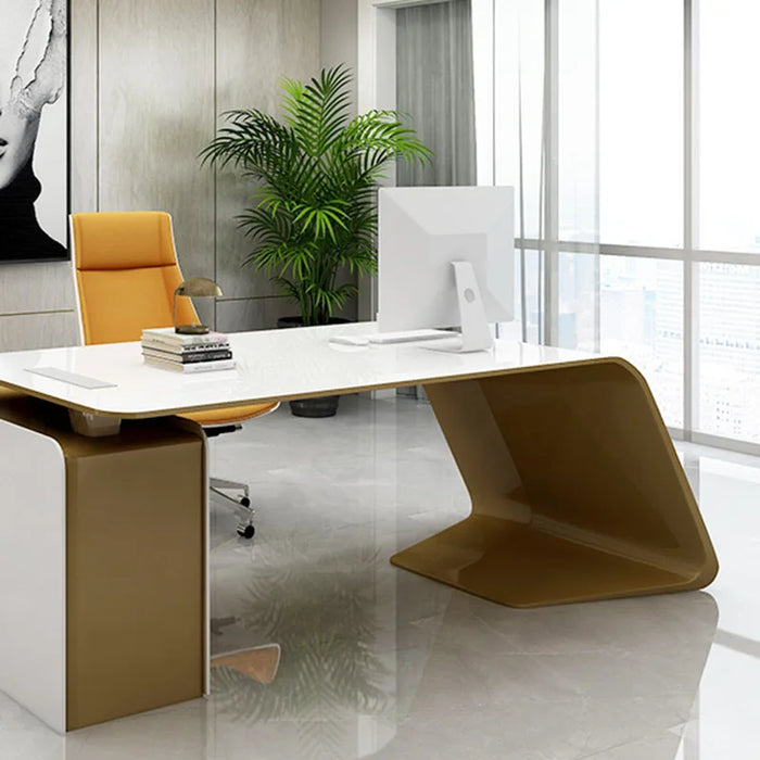 Music Writing Study Table Executive Makeup Storage Wooden Standing Desk Drawer Scrivanie Per Computer Italian Furniture