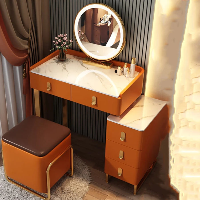 Bedroom Vanity Dressers Mirror Lights Computer Console Dresser Storage Organizer Drawers Cajoneras Dormitorio Home Furniture