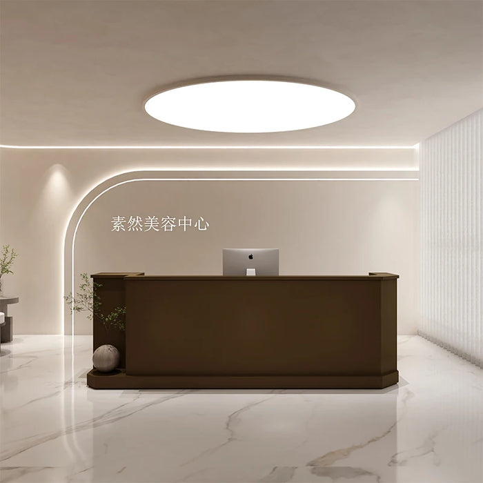 Luxury Store Stand Reception Desk Restaurant Front Desk Office Information Reception Desk Podium Empfangstheke Bar Furniture