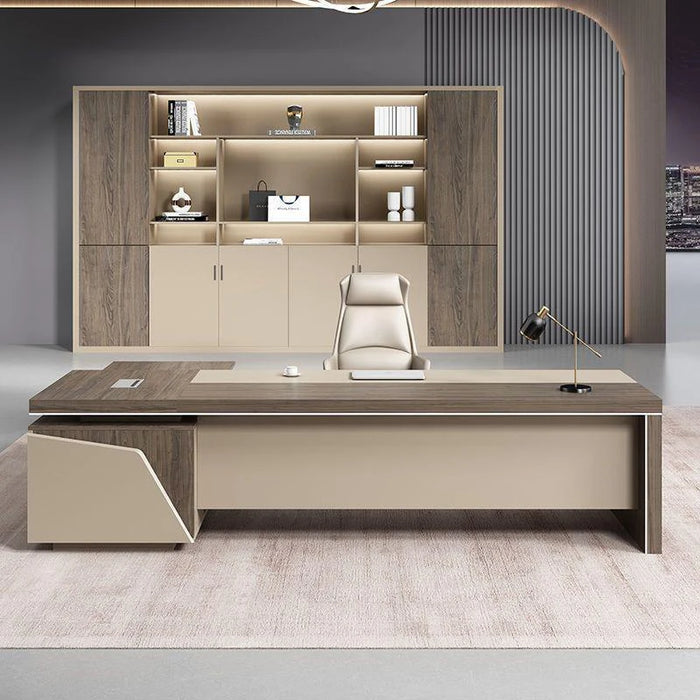 Vanity Conference Office Desk Standing Drawers Corner Workbench Office Desk Executive Scrivanie Per Computer Luxury Furniture