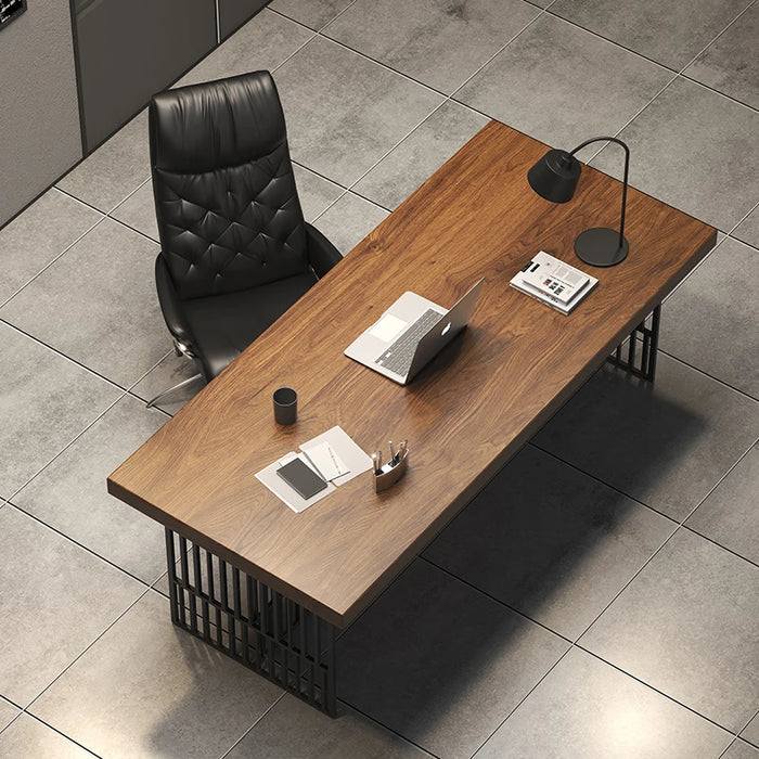 Modern Simple Computer Desk Tables Small Ideas Wooden Work Bedroom Executive Office Desk Designer Mesa De Ordenador Furniture
