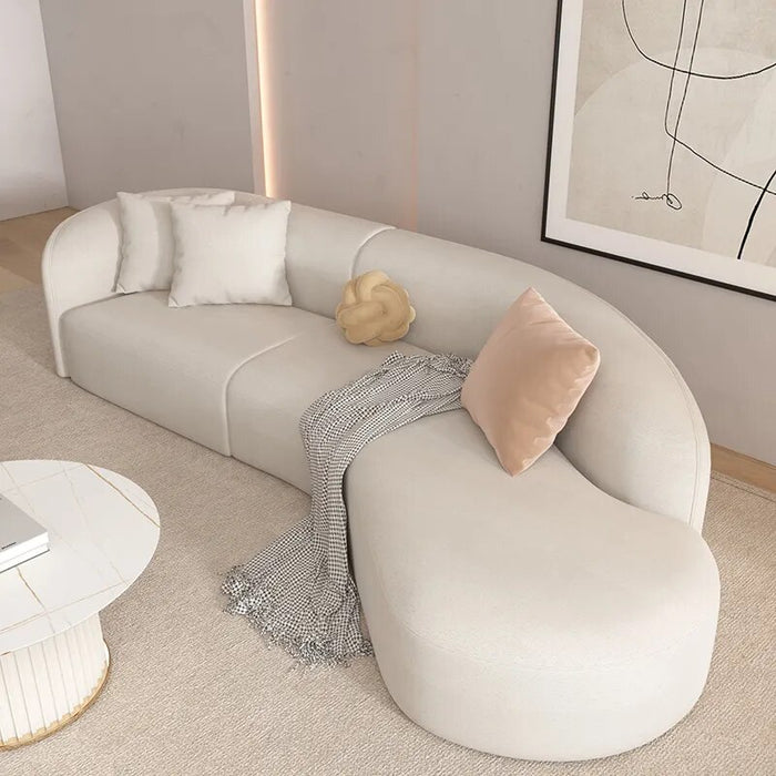 Modern Sectional Lazy Sofas Set Couches Garden Daybed Living Room Prefab House Armchairs Floor Chaise Lounges Home Furniture