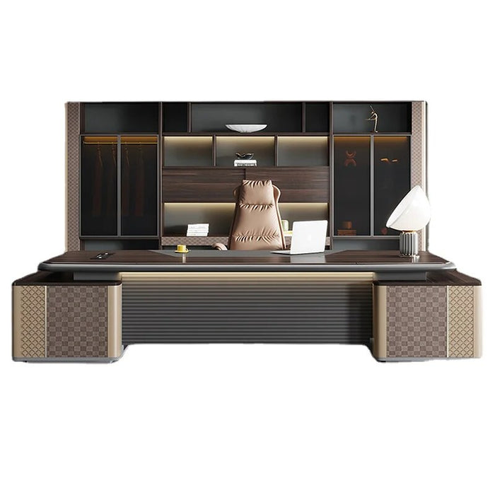 Wood Drawers Office Desk Accessories Luxury Ergonomic Modern Height Office Desk Wood Escritorios De Oficina Height Furniture