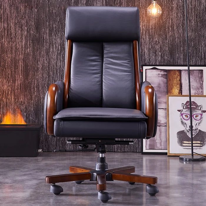Vanity Recliner Chair Swivel Arm Leather Study Conference Office Chair Designer Bedroom Cadeiras De Escritorio Salon Furniture