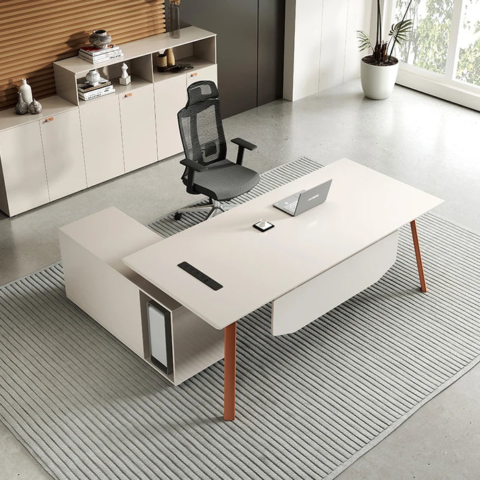Charge Boss Office Desks Computer Single Person Manager Modern Office Desks Simplicity Mesa Escritorio Working Equipment QF50OD