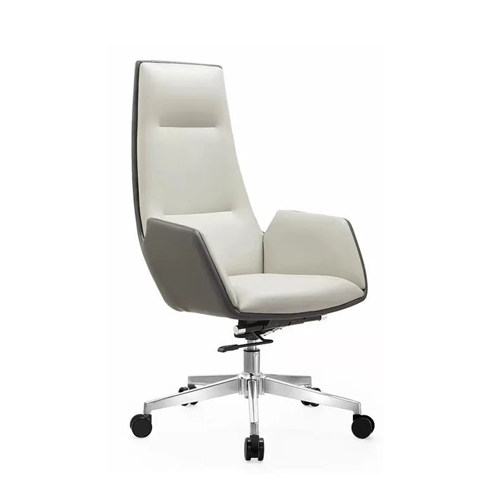 Nordic Leather Computer Office Chair Ergonomic Extendable Black Designer Living Room Chair Executive Bureau Meuble Decoration