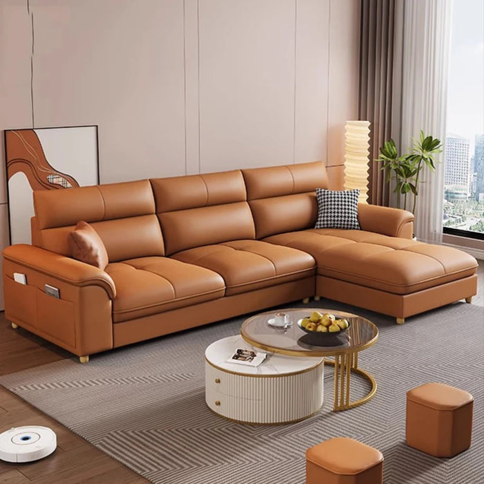 Foam Comfortable Nordic Sofa Simple Luxury Square Large Modular Chaise Sofa Cushion Reading European Salon Meuble Home Furniture