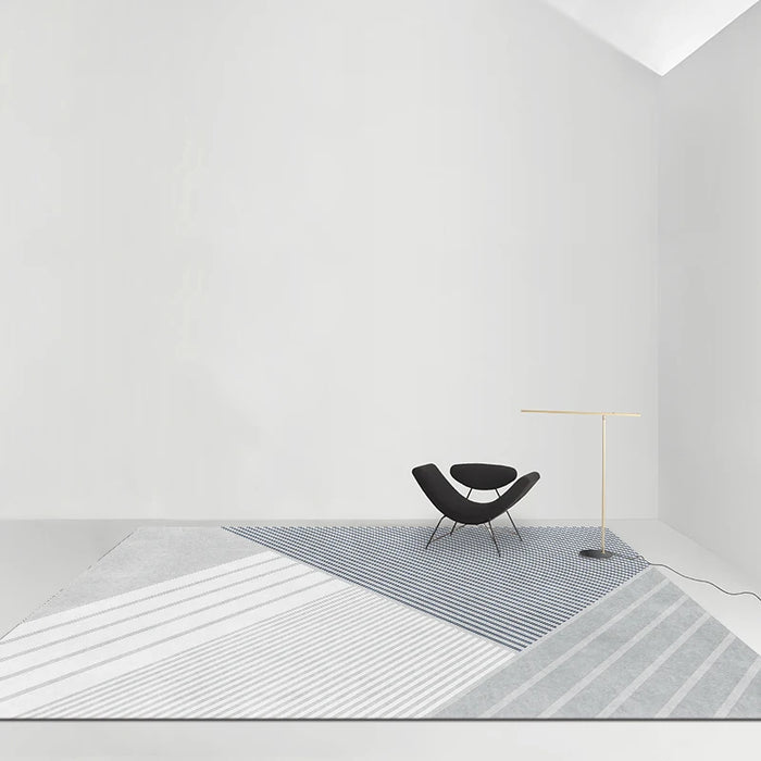 Modern Nordic High-end Large-area Living Room Carpet Sofa Bedroom Cloakroom Simple Decorative Rug Hotel Lobby Non-slip Floor Mat