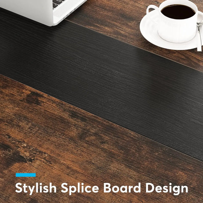 Tribesigns 63” Executive Desk, Large Office Computer Desk with Thicken Frame, Modern Simple Workstation Business Furniture