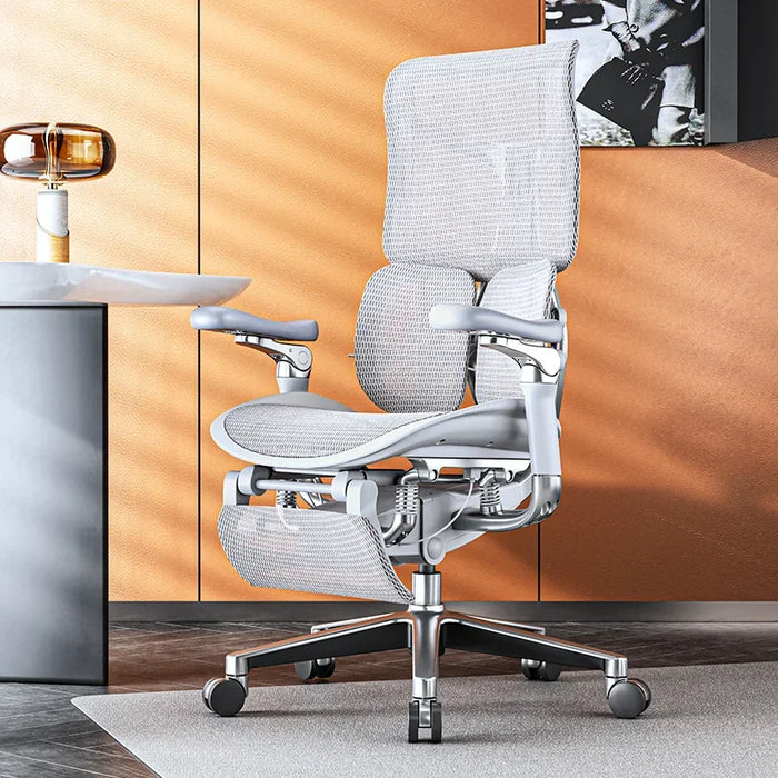 Ergonomic Recliner Office Chairs Mobile Individual Floor Rolling Comfy Luxury Chair Armchair  Cadeira Offices Furniture GY50CC