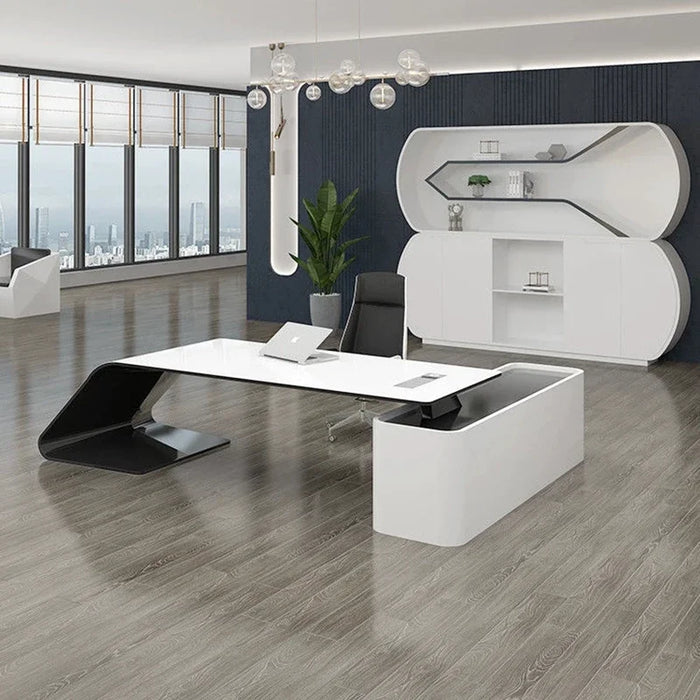 Standing Desk Organizer Conference L Shaped Drafting Executive Desk Writing Modern School Mesa Escritorio Italian Furniture