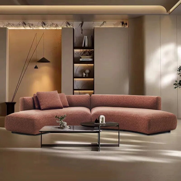 Bedroom Office Curved Sofa European Chaiselong Modern Sofa Cover Relaxing Gaming Office Convertible Living Room Furnitures Sets