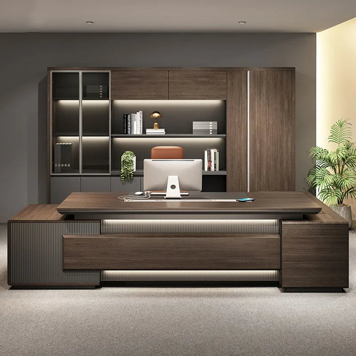 Modern Drawers Office Desks Executive Light Storage Writing Conference Gaming Desk Computer Biurka Komputerowe Office Supplies