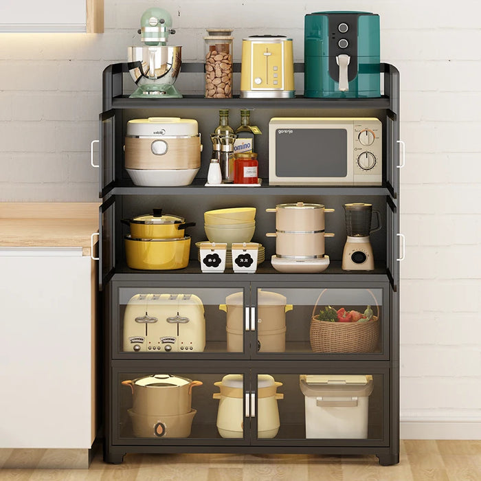Living Room Kitchen Cabinet Nordic Multifunctional Shelves Sideboards Sideboard Space Saving Mueble De Cocina Home Furniture