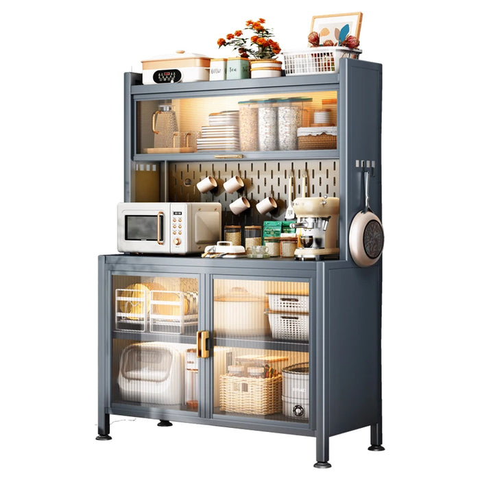 Metal Nordic Sideboards Display Modern Accent Traditional Shelves Narrow Storage Sideboards Rustic Vetrina Cucina Furniture HDH