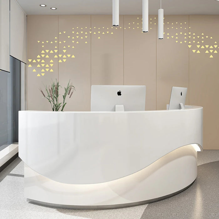 Counter Register Reception Desks Luxury Executive Modern White Reception Desks Closet Escritorios De Oficina Salon Furniture