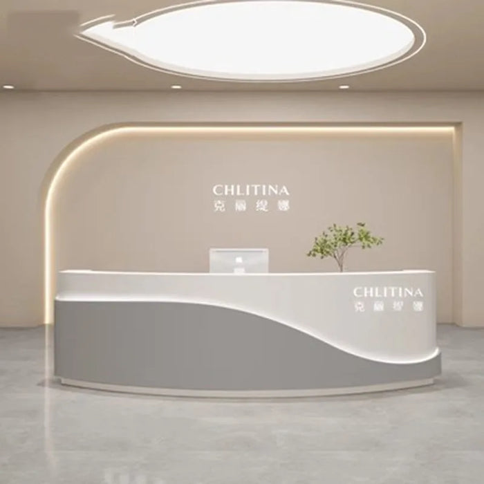 Restaurant Luxury Reception Desk Stand Store Podium Front Desk Reception Desk Information Office Empfangstheke Bar Furniture