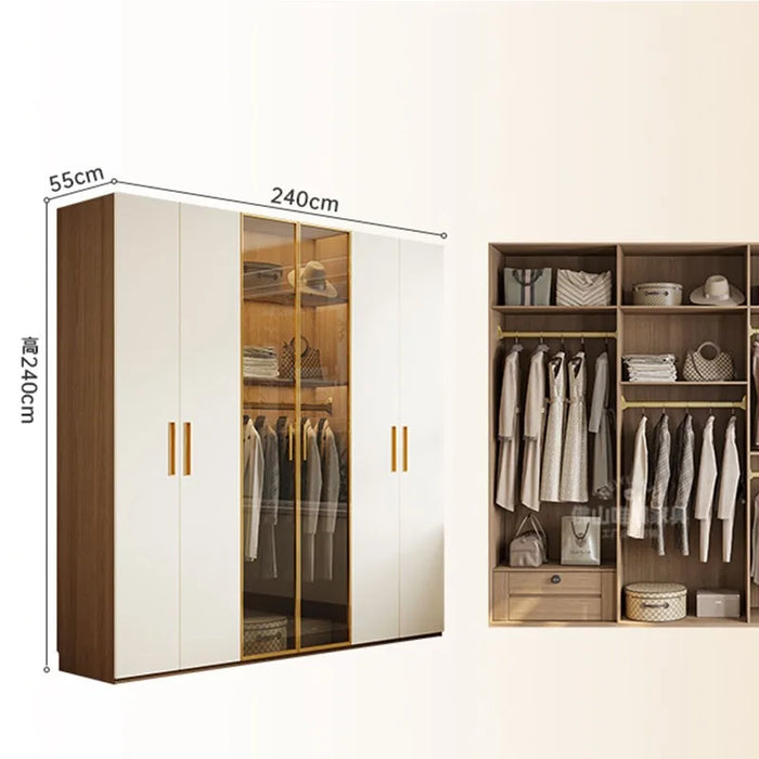 Armables Wardrobes Modular Cupboard Clothes Storage Cabinet Organizer Drawers Bedroom Armoire De Rangement Modern Furniture