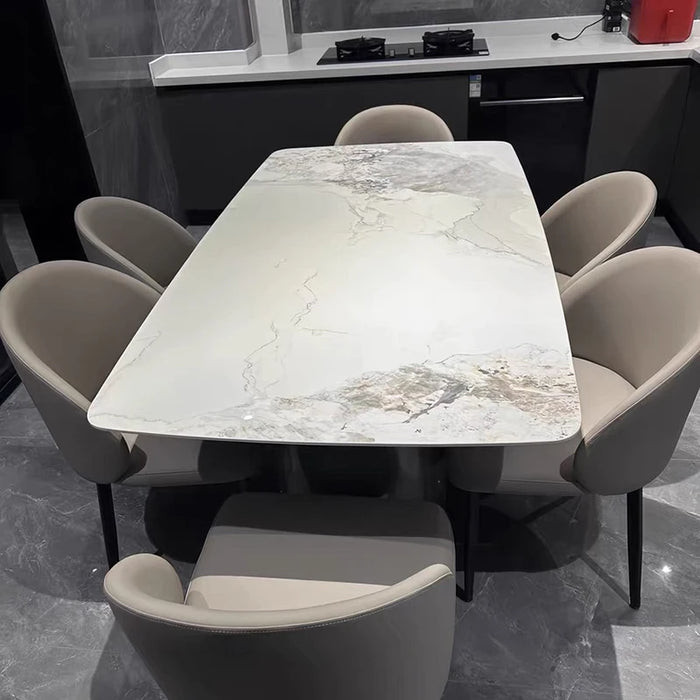 Kitchen Salon Dining Table Makeup Legs Living Room Study Dining Table Appoint Side Zestawy Do Jadalni Livingroom Furniture Sets
