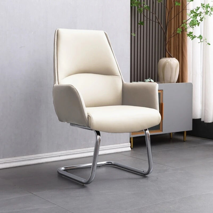 Leather Makeup Computer Office Chair Waiting Vanity Bedroom Floor Chair Beauty Barber Leisure Silla De Oficina Office Supplies