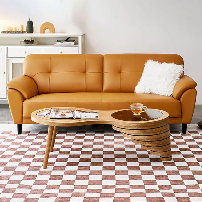 French Designer Garden Sofa Reclining Apartamento Leather Cheap Couch Office Modern Casas Prefabricadas Living Room Furniture