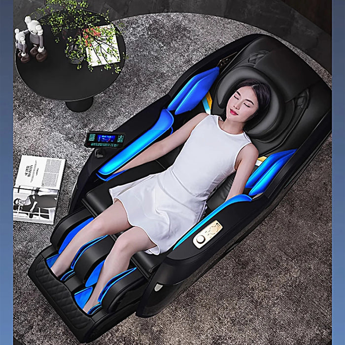 massage chair 4d zero gravity full body body scan foot roller sl track massage chair shiatsu full body heating  stretching chair