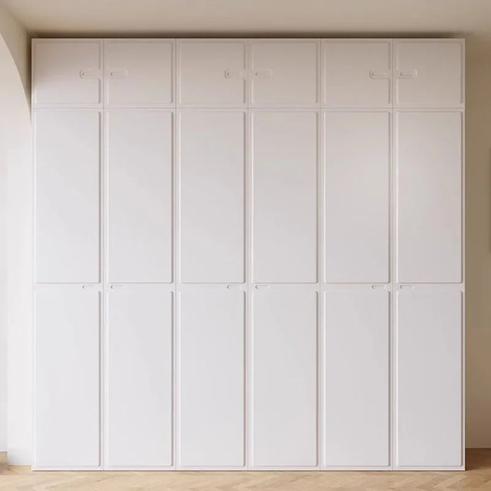 Bedroom Nordic Wardrobe White Storage Multifunction Wooden Wardrobe Clothes Organizer Armario Para Ropa Bedroom Furniture