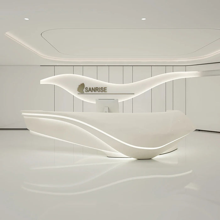 Advisory Luxury Beauty Salon Reception Desk Store Check Out Restaurant Consul Reception Desk Podium Recepcja Modern Furniture