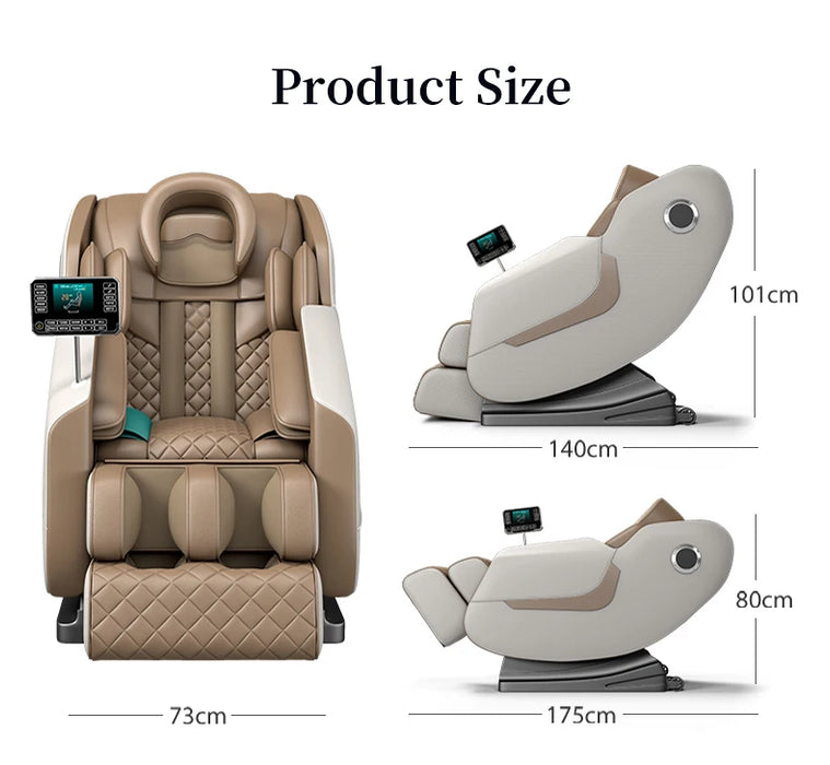 High Quality Luxury Deluxe Salon Foot Spa Used Large Sl Track Latest Massage Chair