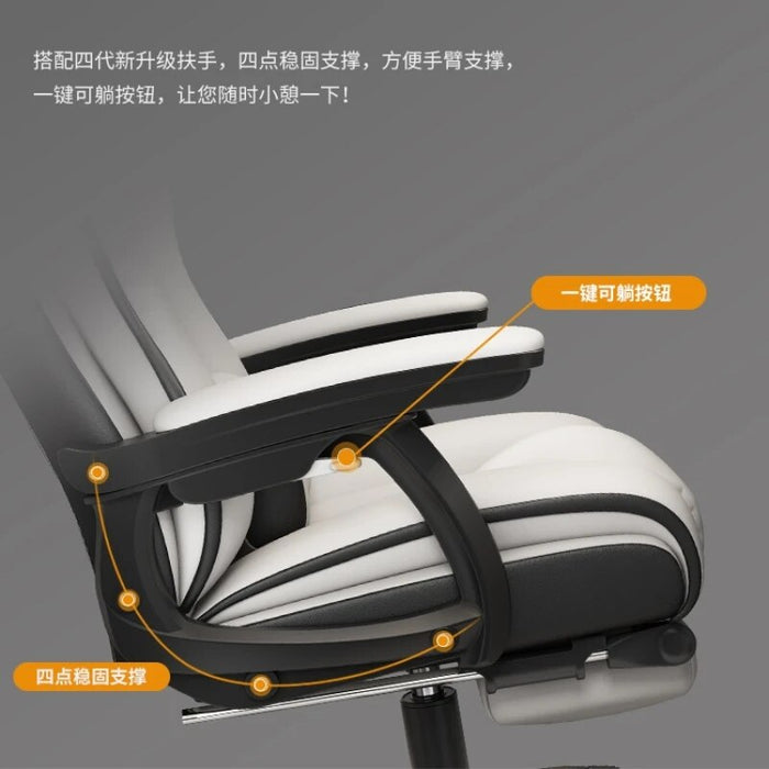 Lazy Student Office Chairs Esports Gaming Rotate Sedentary Office Chairs Comfort Computer Cadeira De Escritorio Furniture QF50OC