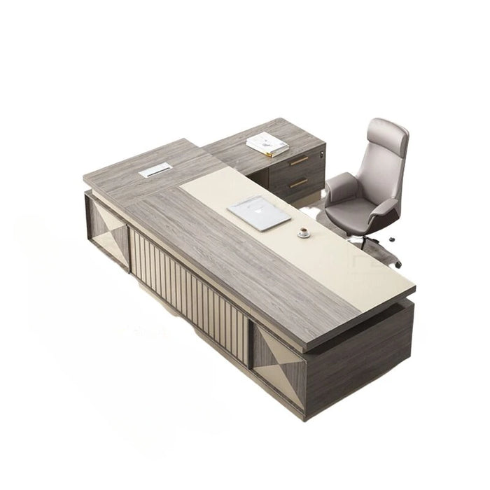 Executive Study Office Desk Conference Drawers Gaming Desktop Office Desk Reception Scrivanie Per Ufficio Luxury Furniture