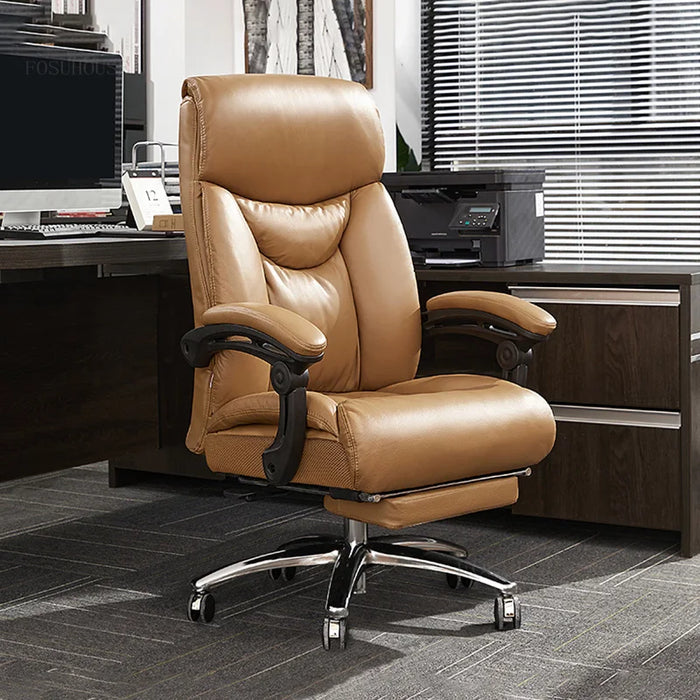 Nordic Modern Office Chairs Relaxing Soft Cushion Lift Swivel Office Chair Backrest Armchair Sillas Oficina Bedroom Furniture
