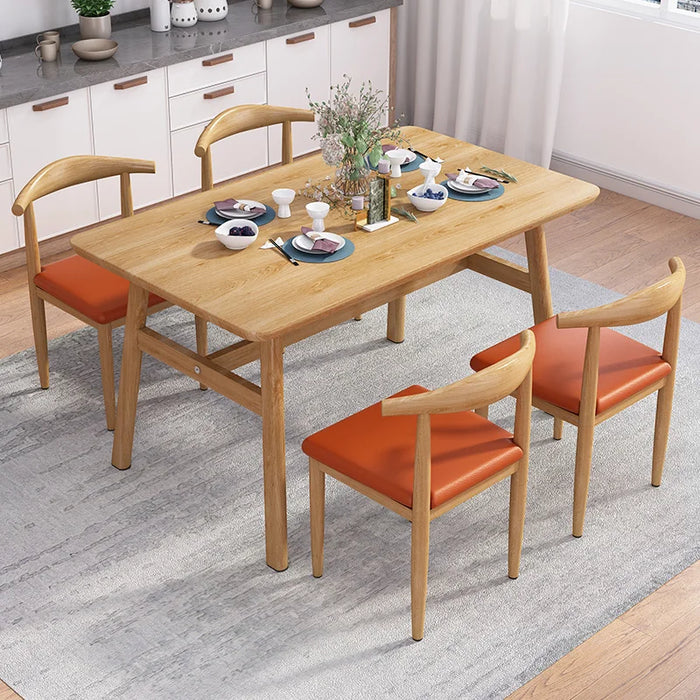 Living Industrial Dining Table 4 Chairs Rectangle 4 Chair Service Dining Table Set Coffee Dressing Juegos De Comedor Tables