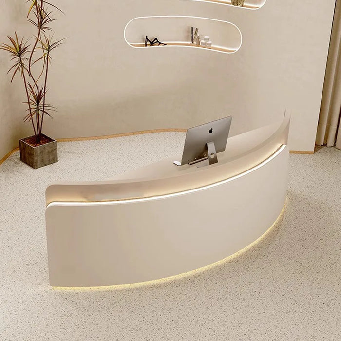 Beauty Cashier Reception Desk Office Front Retail Shop Executive Reception Desk Supermarket Mostrador Oficina Furniture HDH