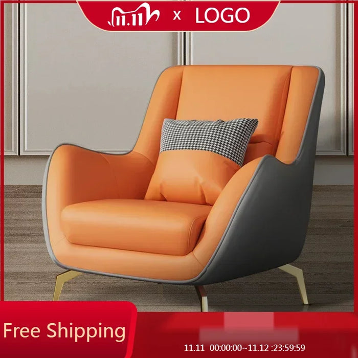 Lounge Designer Living Room Sofas Single Lazy Luxury Living Room Sofas Bedroom Modern Divani Da Soggiorno Home Furniture YY50SF