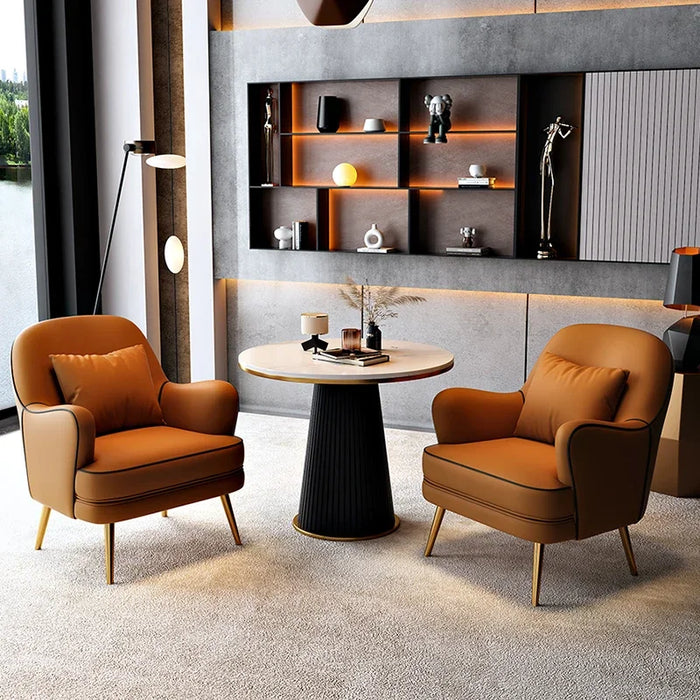 Nordic Single Living Room Sofas Armchair Luxury Designer Living Room Sofas Office Divani Da Soggiorno Home Furniture YY50SF