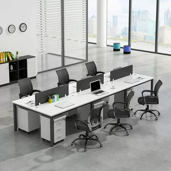 Supplies Conference Office Desk Reception White Executive Modern Computer Desks Luxury European Mesa De Computador Furniture